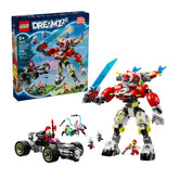 71497 LEGO DREAMZzz - Mech tigre di Cooper e Bolide di Zero