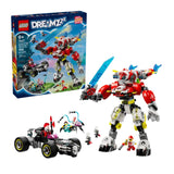 71497 LEGO DREAMZzz - Mech tigre di Cooper e Bolide di Zero