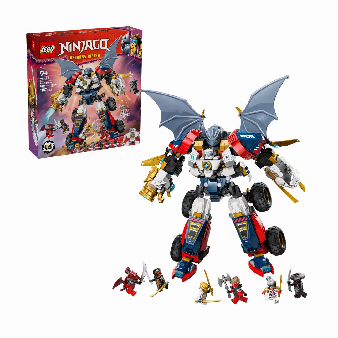 71834 LEGO Ninjago - Mech Ultra Combinatore di Zane