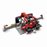 60443 LEGO City Formula 1 - Pitstop e meccanici con monoposto Ferrari F1