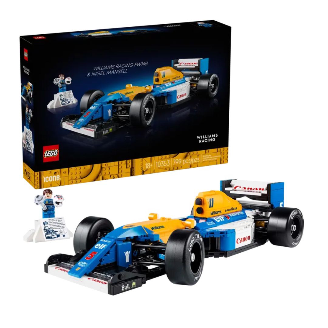 10353 LEGO Icons - Williams Racing FW14B e Nigel Mansell