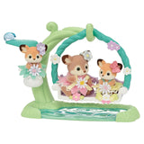 5801 Sylvanian Families - Bebè cervo con altalena floreale