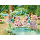 5801 Sylvanian Families - Bebè cervo con altalena floreale