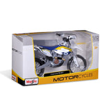 20-16921 Bburago Maisto - Husqvarna FE 501, blu e bianca - Scala 1:12