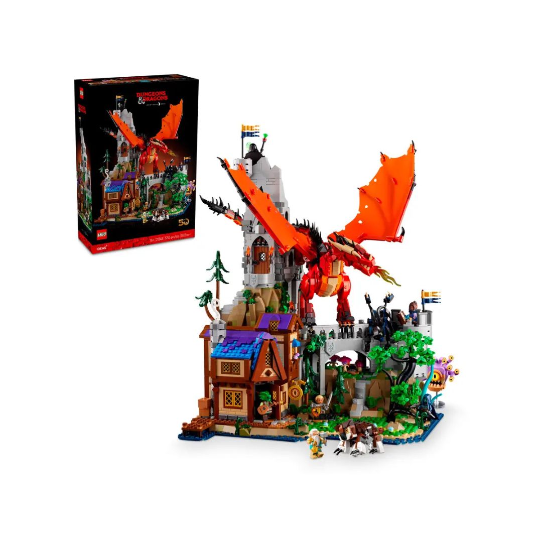 21348 LEGO Ideas - Dungeons&Dragons: Il racconto del Drago Rosso
