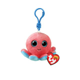 T35255 Ty - Beanie Boos Clips - Peluche portachiavi Polipo - Sheldon