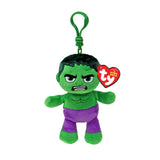 T34006 Ty - Marvel - Portachiavi peluche Hulk