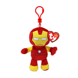 T34007 Ty - Marvel - Portachiavi Peluche Iron Man