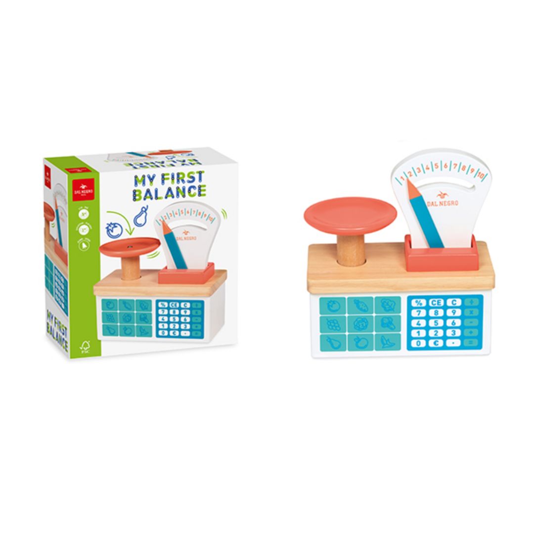 054099 Dal Negro - My First Balance - Bilancia in legno
