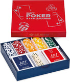 003479 Dal Negro - Set da Poker: Carte & Fiches