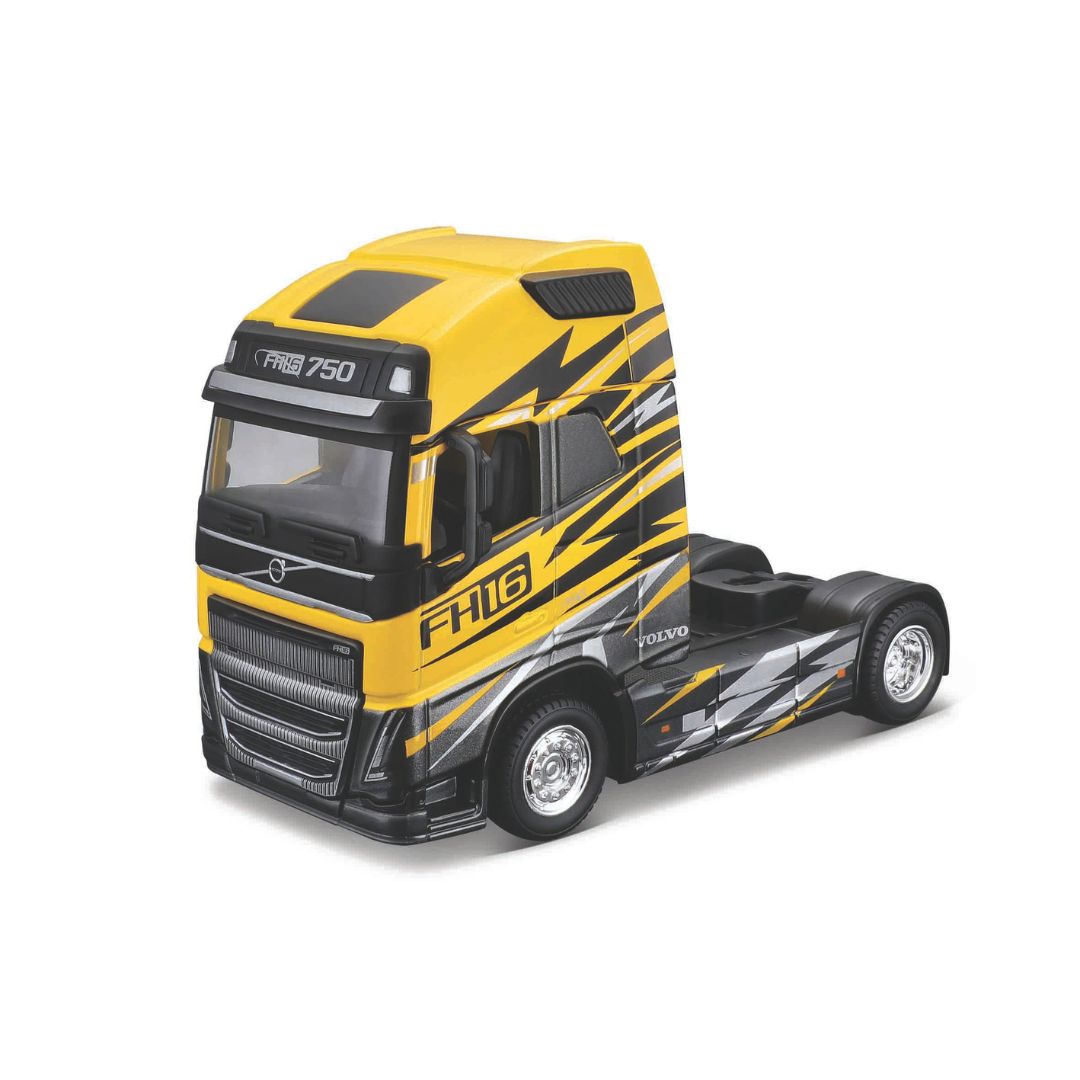 Bburago StreetFire Volvo FH16 Con Rimorchio Scala 1:43 - Modellino Camion Nuovo