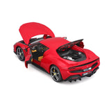 18-16018 Bburago Ferrari Race&Play - Ferrari 296 GTB, rossa - Scala 1:18