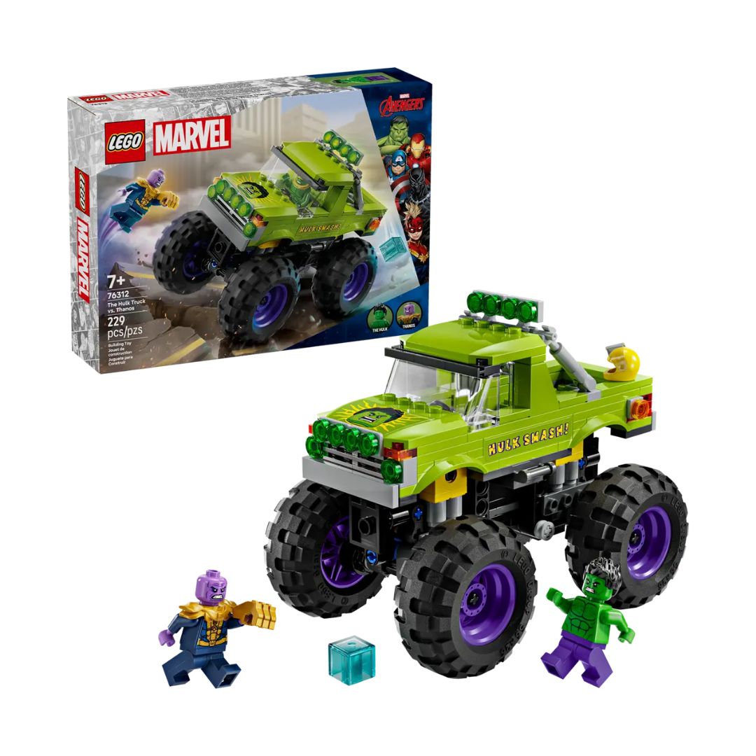 76312 LEGO Marvel - Truck di Hulk contro Thanos