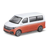 18-30434 Burago Street Fire - Volkswagen T6 .1 Transporter, arancione - 1:43