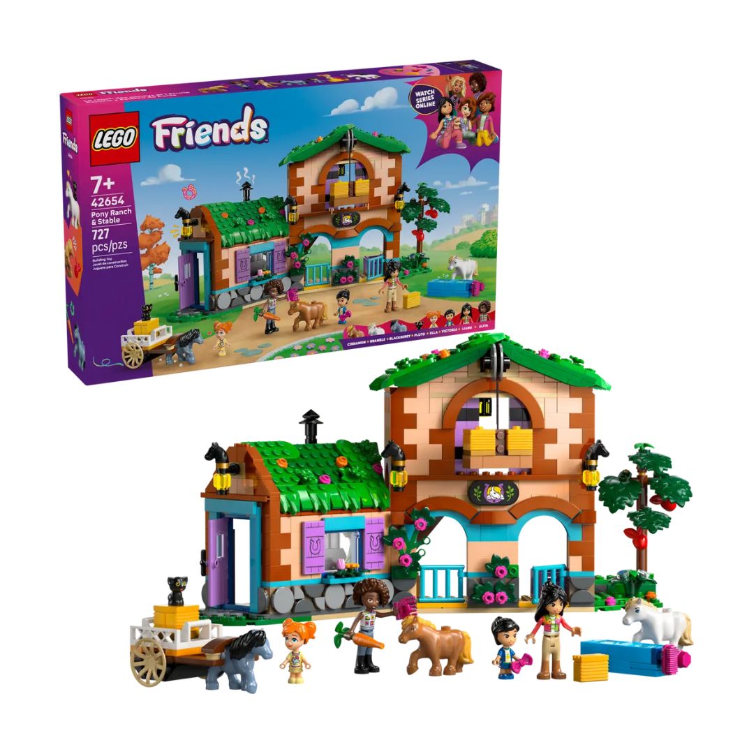 42654 LEGO Friends - Ranch e scuderia dei pony