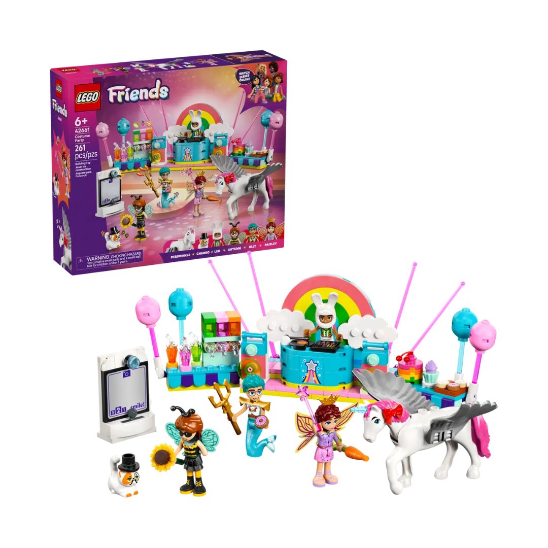 42661 LEGO Friends - Party in costume con unicorno e fatina