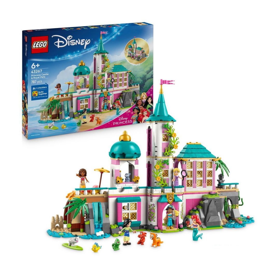 43267 LEGO Disney - Castello della Principessa e animali reali