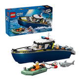 60456 LEGO City - Inseguimento del motoscafo della Polizia
