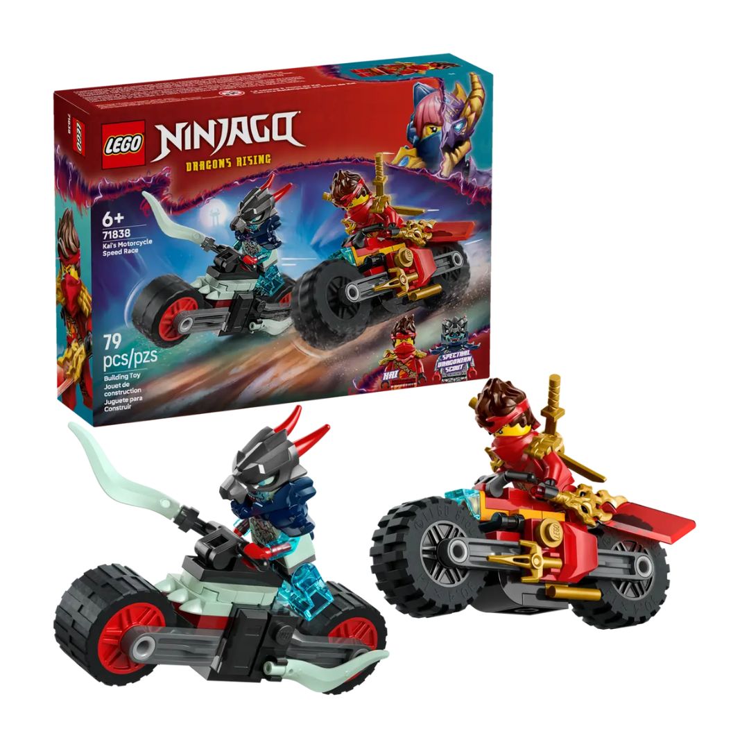 71838 LEGO Ninjago - Gara di velocità sulla moto di Kai