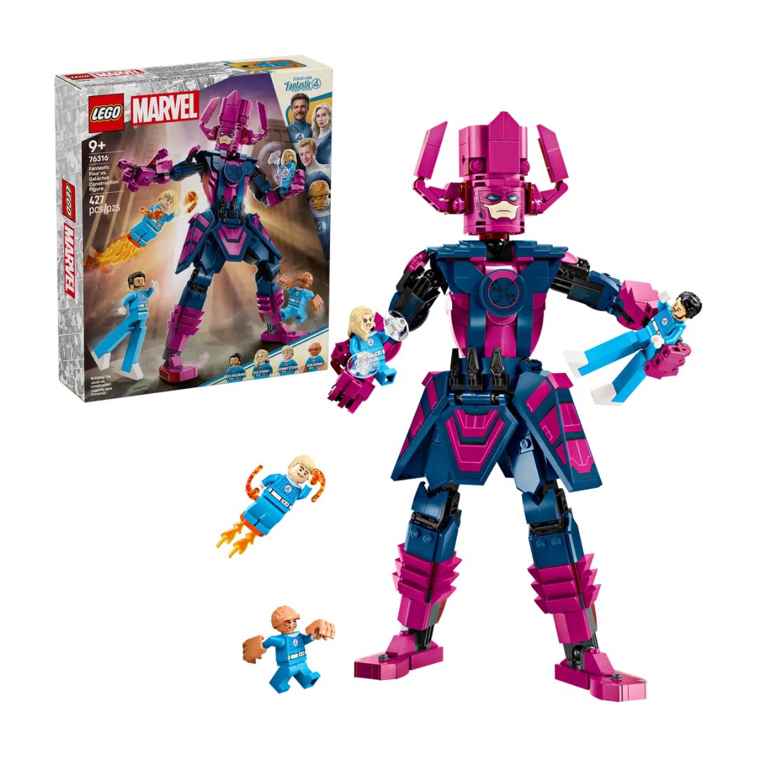 76316 LEGO Marvel - Fantastici Quattro contro personaggio di Galactus