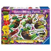 04011 Ravensburger - Teenage Mutant Ninja Turtles - Puzzle Giant Floor - 125 pz