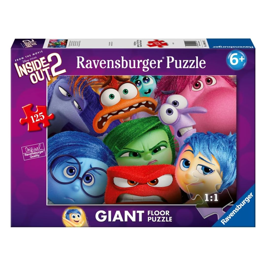 04175 Ravensburger - Inside Out 2 - Puzzle Giant Floor - 125 pezzi