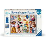 04118 Ravensburger - Personaggi Disney - Puzzle XXL - 100 pezzi