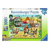 04133 Ravensburger - Tesoro! - Puzzle XXL - 100 pezzi