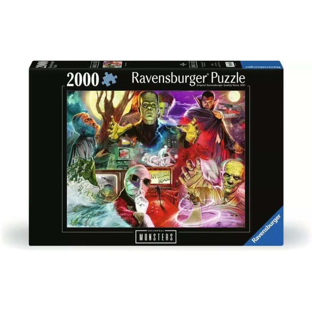 01341 Ravensburger - Mostri Universal - Puzzle 2000 pezzi