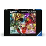 01341 Ravensburger - Mostri Universal - Puzzle 2000 pezzi