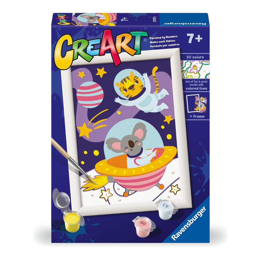 23972 Ravensburger: CreArt - Animali nello spazio - Serie E