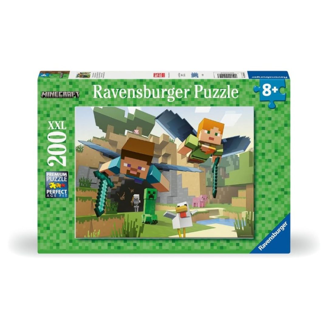 04144 Ravensburger - Minecraft - Puzzle XXL - 200 pezzi