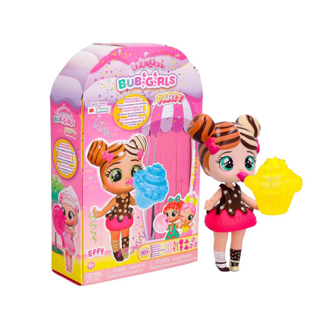 88863 IMC - Bubiloons Bubigirls - Bambola da collezione - Personaggio a scelta