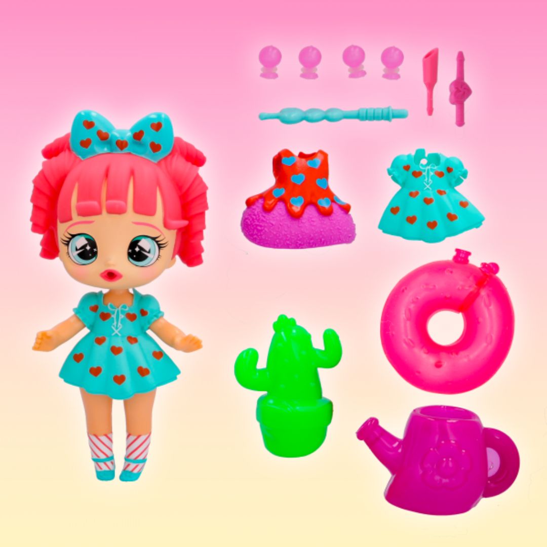 88863 IMC - Bubiloons Bubigirls - Bambola da collezione - Personaggio a scelta