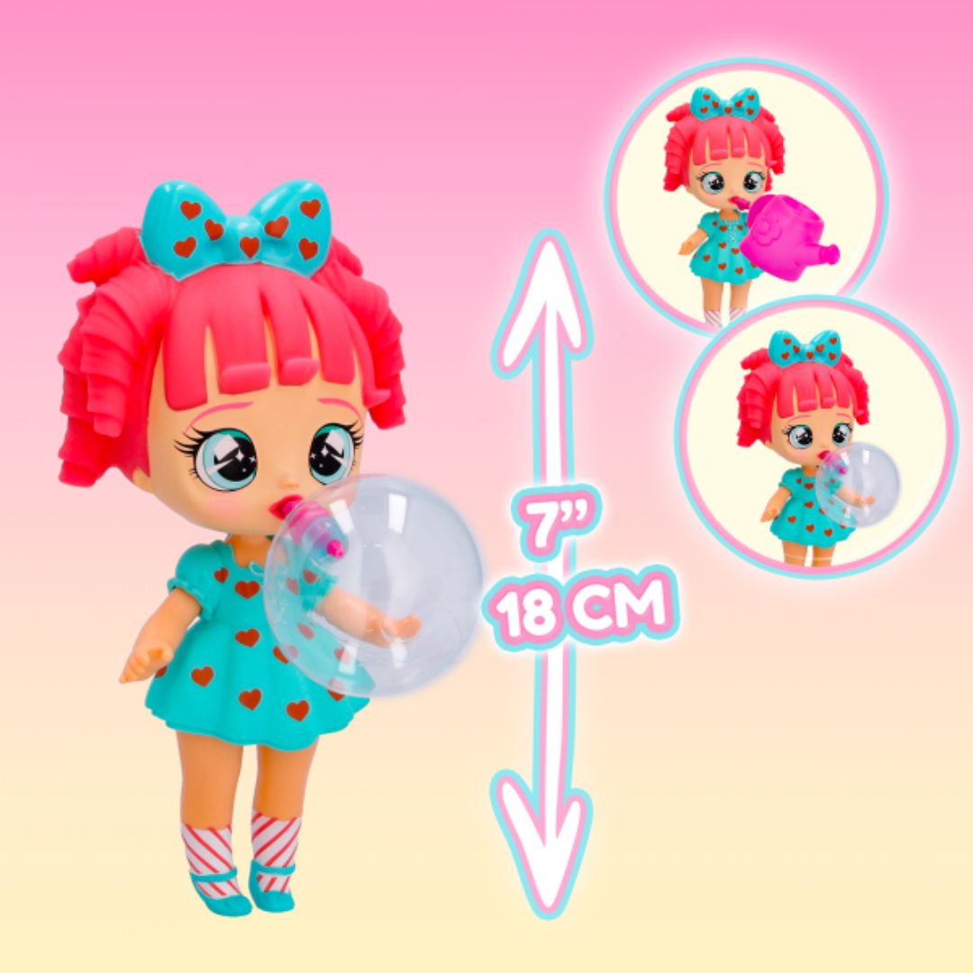 88863 IMC - Bubiloons Bubigirls - Bambola da collezione - Personaggio a scelta