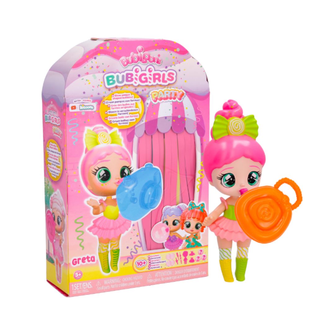 88863 IMC - Bubiloons Bubigirls - Bambola da collezione - Personaggio a scelta