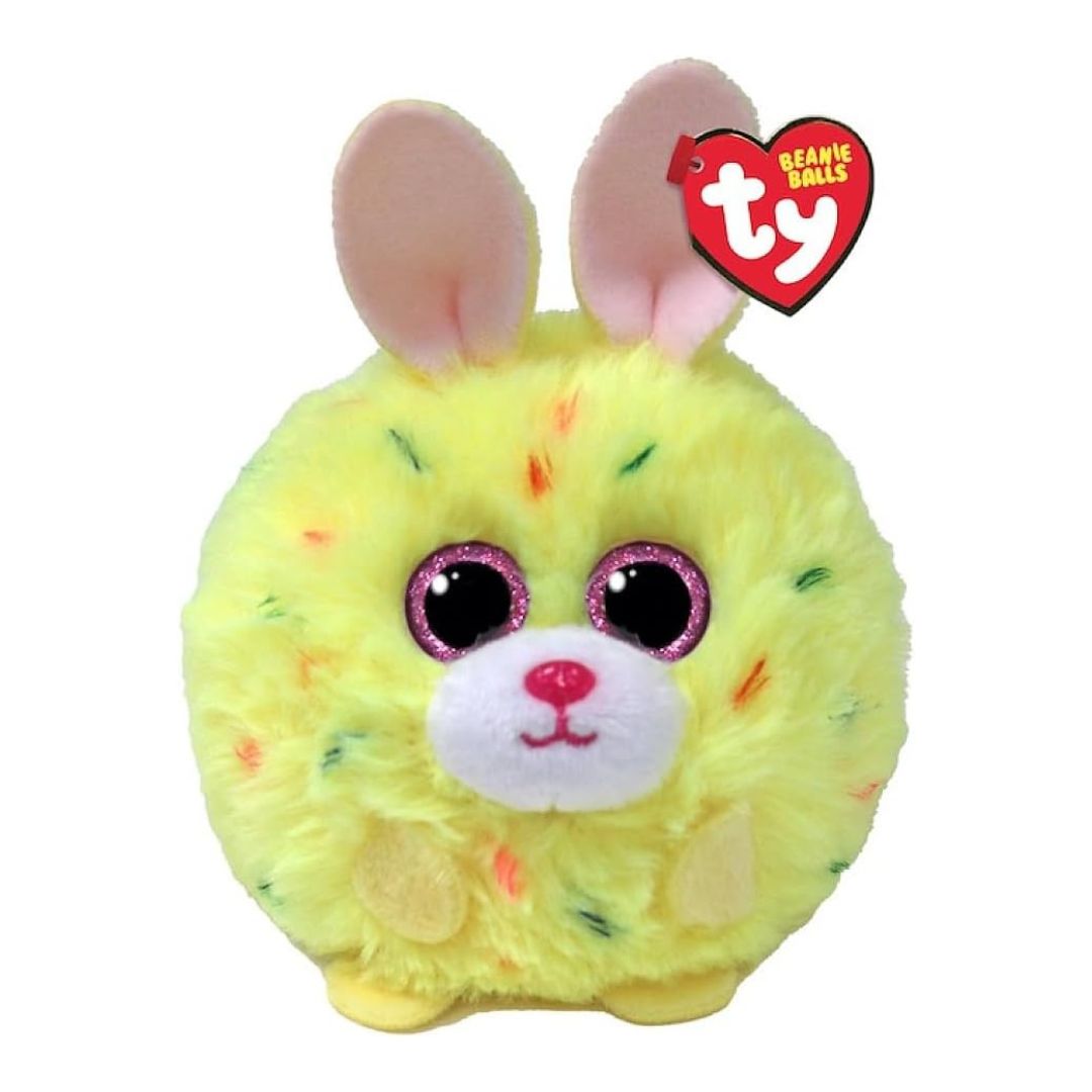 T42554 Ty - Puffies - Pallina peluche coniglietto - Lemon