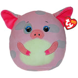 T39420 Ty - Squish a Boos Hambone il Maialino 22 cm Cuscino Peluche Rosa
