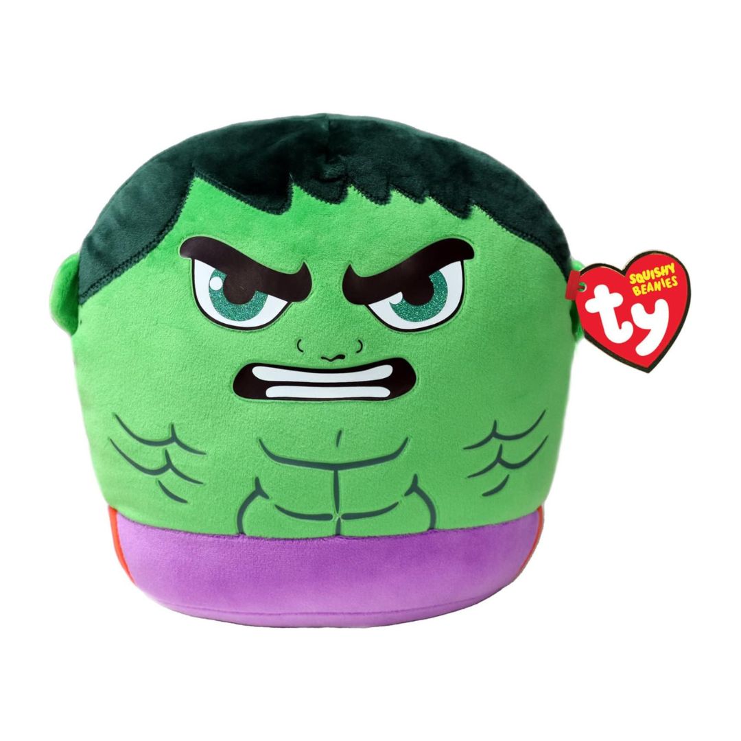 T39252 Ty - Marvel - Cuscino Peluche - Hulk (22 cm)
