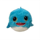 T83007 Ty - Beanie Bouncers Peluche Rimbalzante Fins Squalo Azzurro Morbido