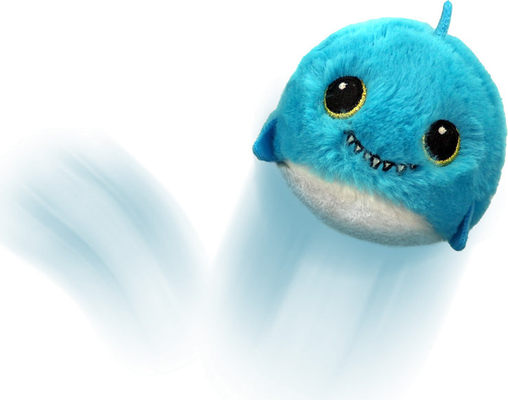 T83007 Ty - Beanie Bouncers Peluche Rimbalzante Fins Squalo Azzurro Morbido