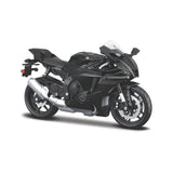 32723 Bburago Maisto -Yamaha YZF-R1 (2021), nera con cavalletto - 1:12