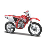 *34007 Bburago Maisto - Yamaha YZ450F, rossa - Scala 1:18