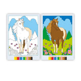 96001 Ravensburger: CreArt - Teneri cavalli - Libro da colorare