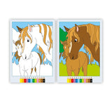 96001 Ravensburger: CreArt - Teneri cavalli - Libro da colorare