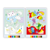 96003 Ravensburger: CreArt - La fantastica terra arcobaleno - Libro da colorare