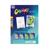 96003 Ravensburger: CreArt - La fantastica terra arcobaleno - Libro da colorare