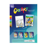 96004 Ravensburger: CreArt - Ruggenti veicoli - Libro da colorare