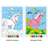 96005 Ravensburger: CreArt - Magici pony - Libro da colorare