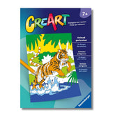 96008 Ravensburger: CreArt - Animali pericolosi - Libro da colorare